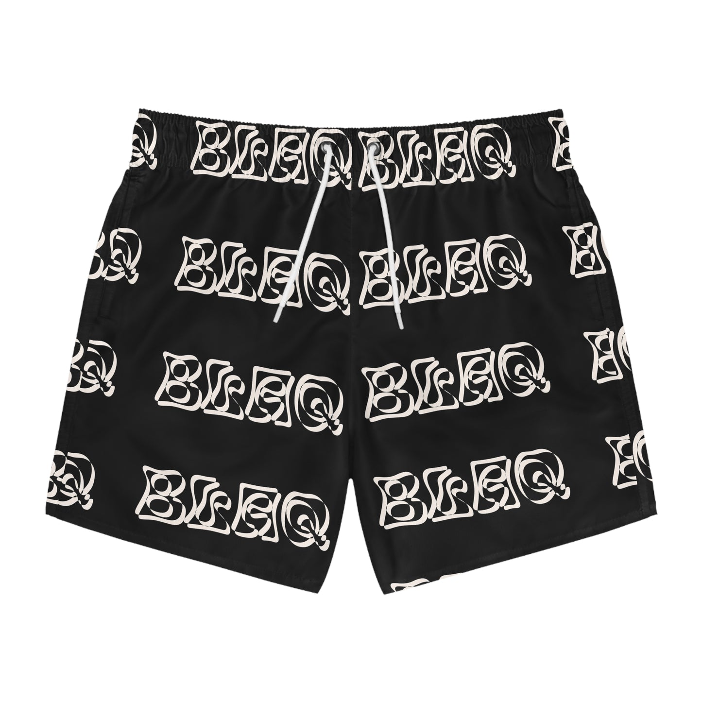 Blaq Print Swim Trunks