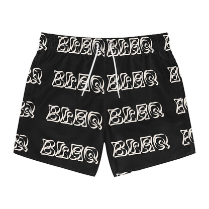 Blaq Print Swim Trunks