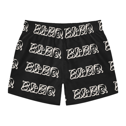 Blaq Print Swim Trunks